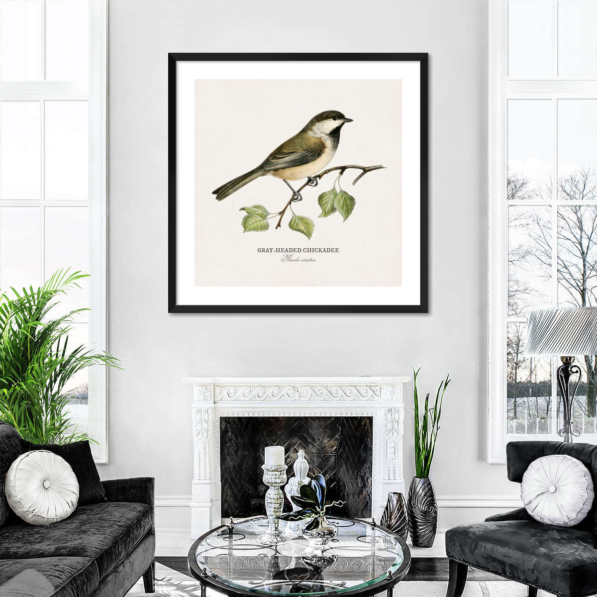Gray Headed Chickadee Wall Art - Image 6