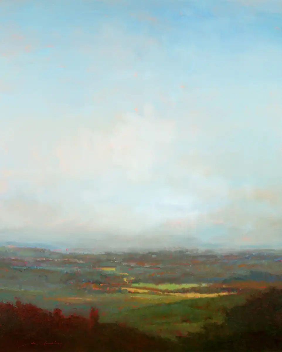 Green Valley Below Wall Art - Image 8