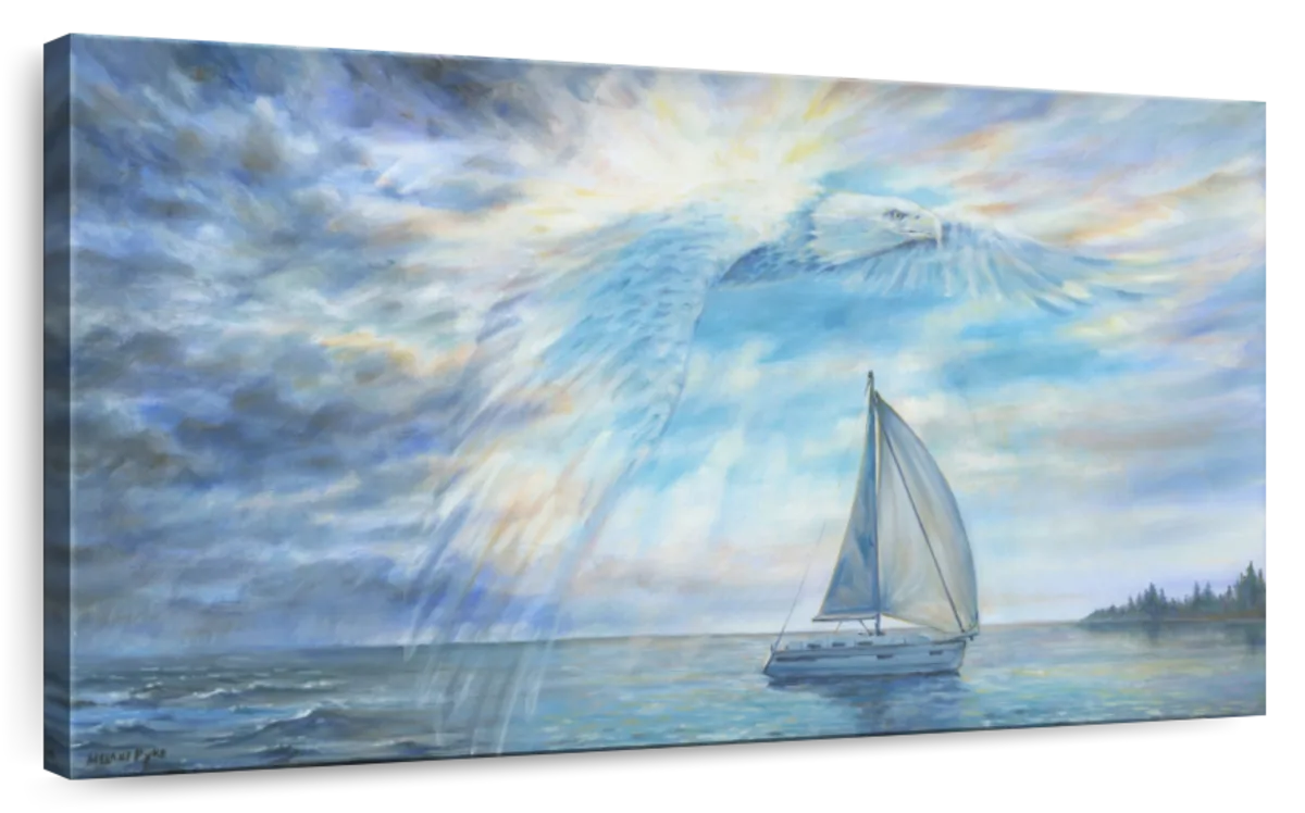Guardian Eagle Wall Art - Image 3