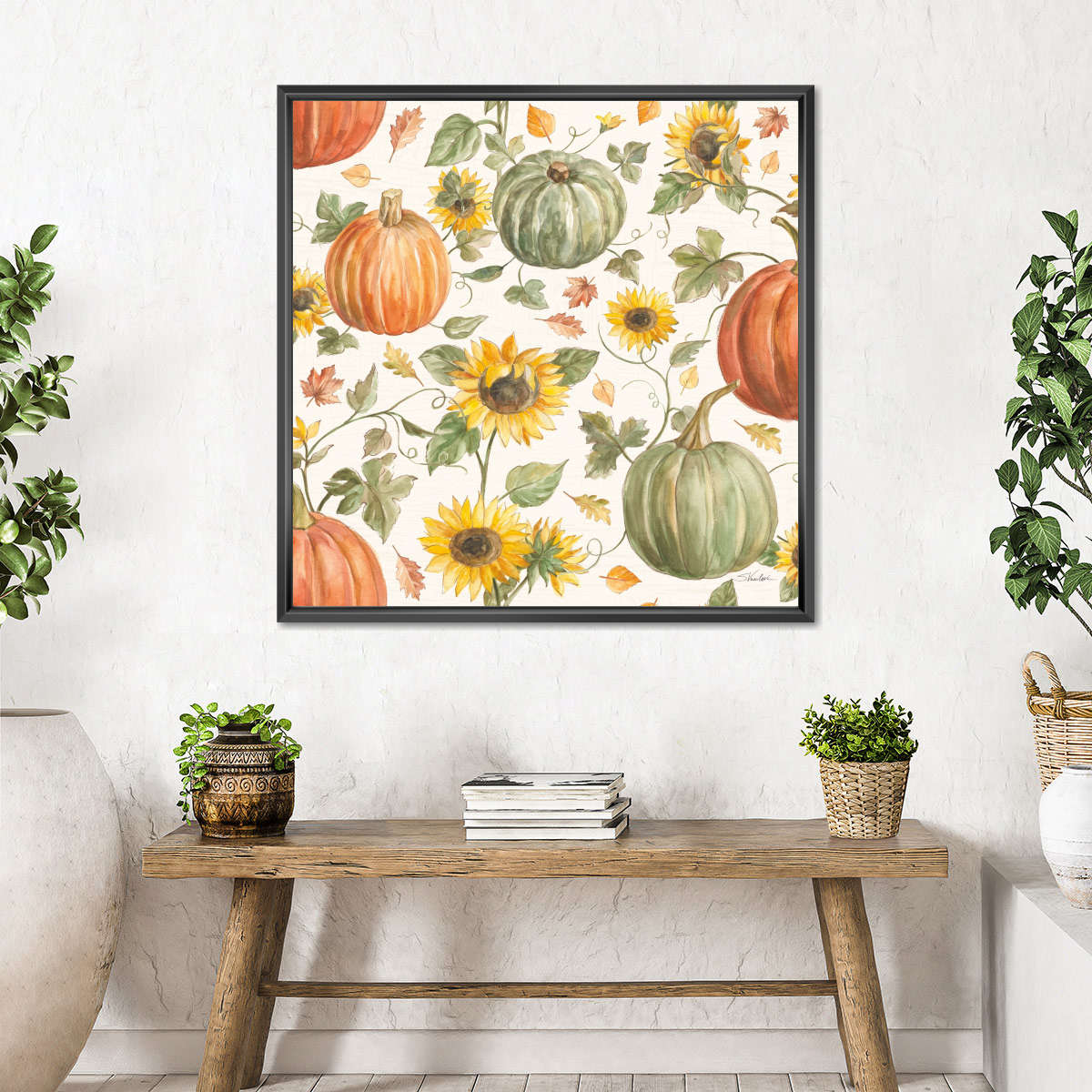 Happy Harvest Pattern VIA Wall Art - Image 12
