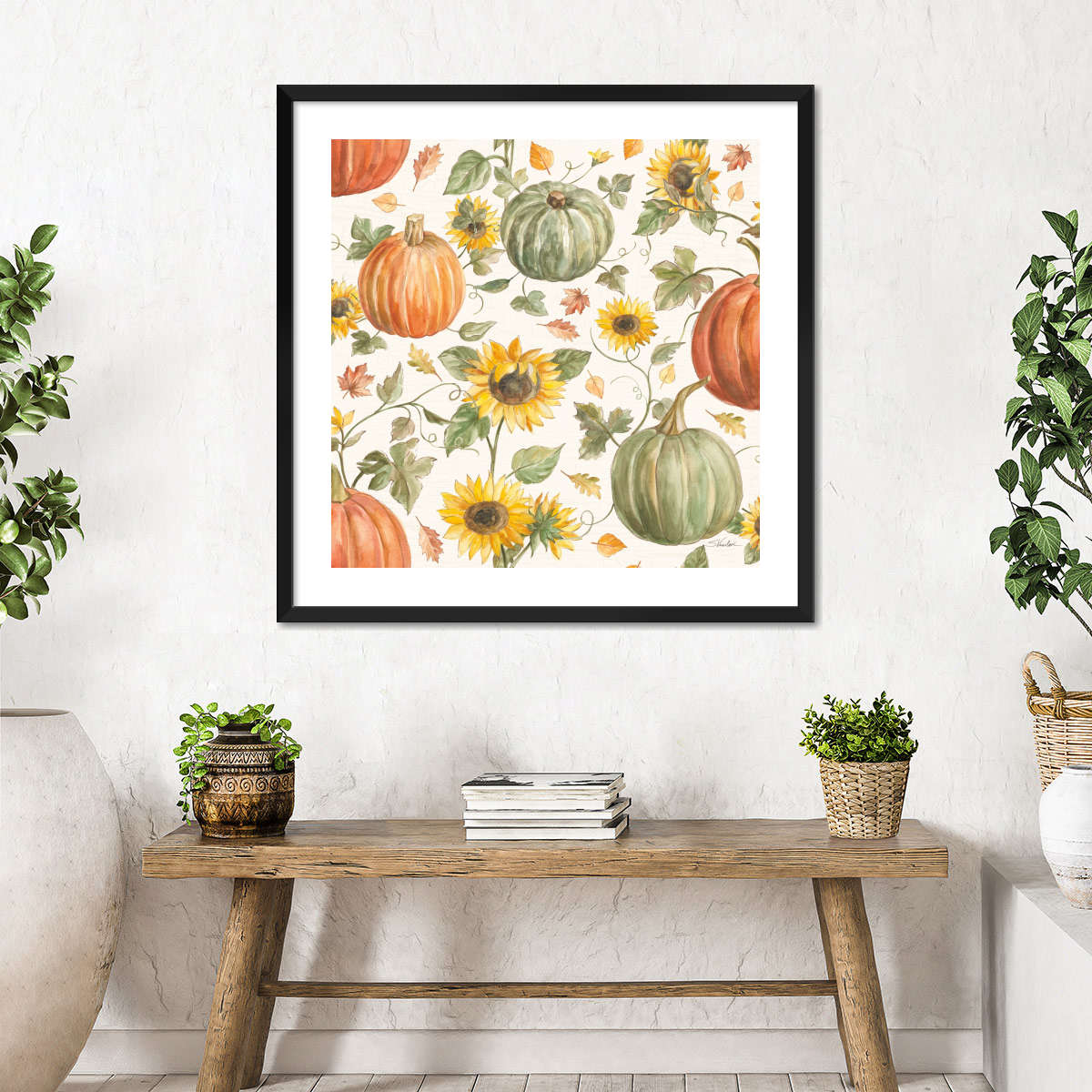 Happy Harvest Pattern VIA Wall Art - Image 13