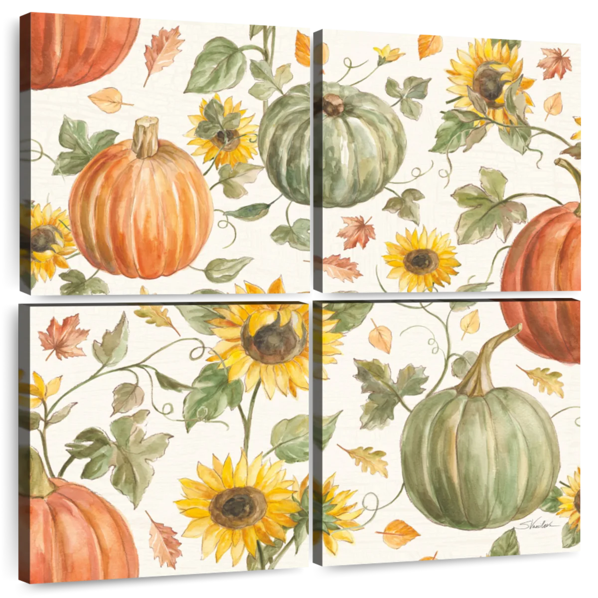 Happy Harvest Pattern VIA Wall Art - Image 15