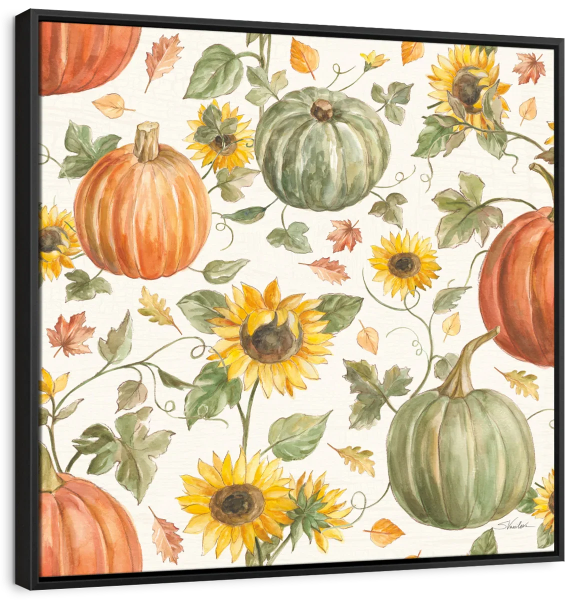 Happy Harvest Pattern VIA Wall Art - Image 16