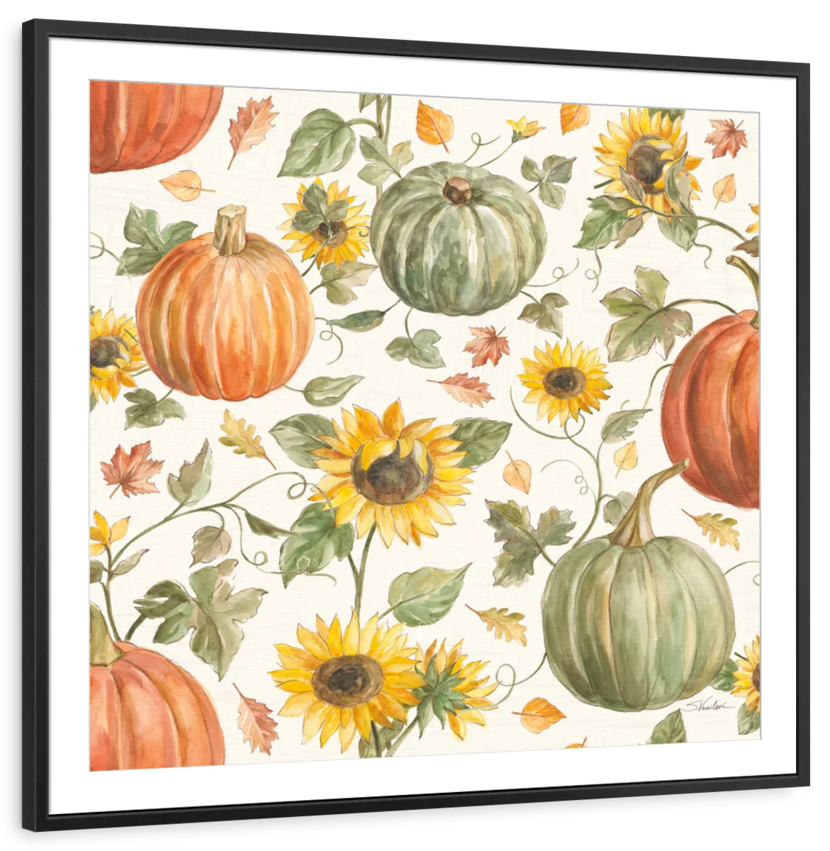 Happy Harvest Pattern VIA Wall Art - Image 17