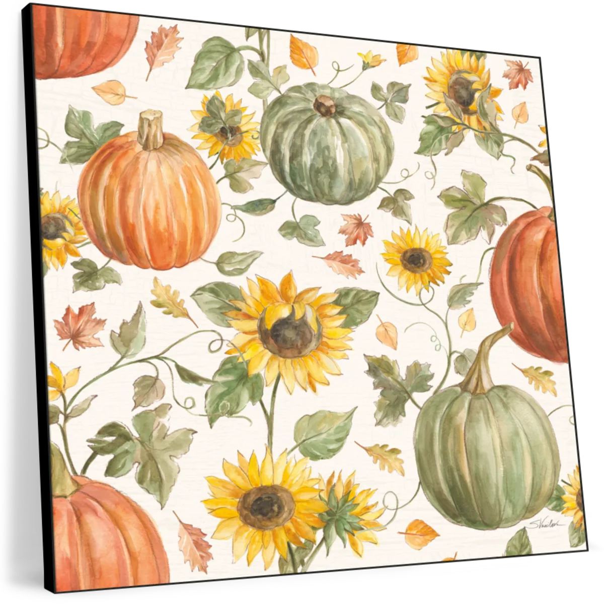 Happy Harvest Pattern VIA Wall Art - Image 18