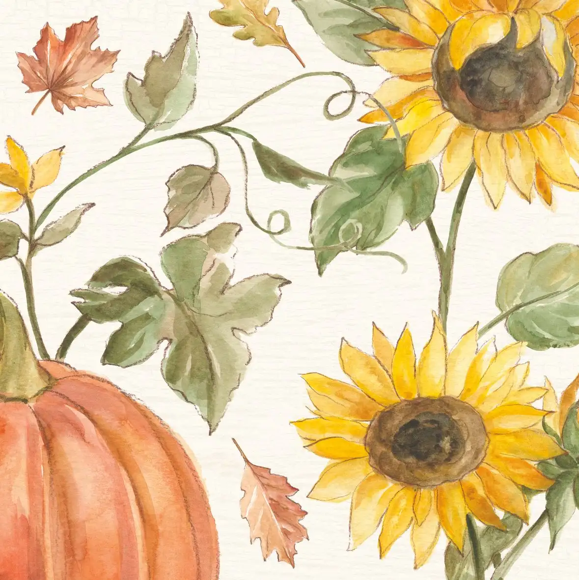 Happy Harvest Pattern VIA Wall Art - Image 22