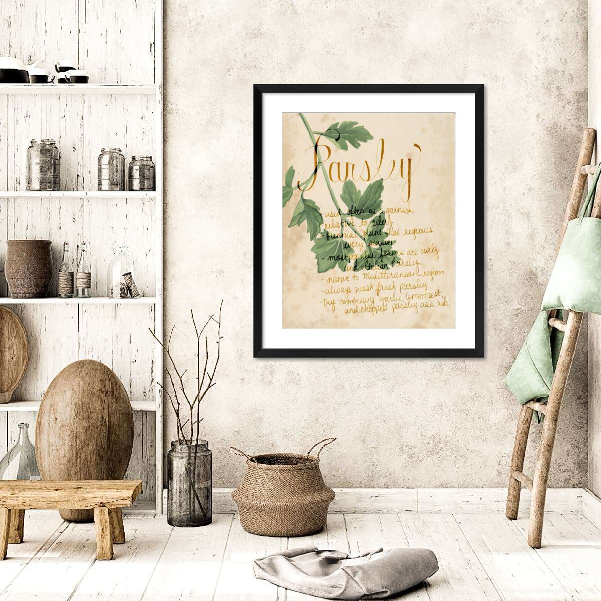 Herb Study V Wall Art - Image 6