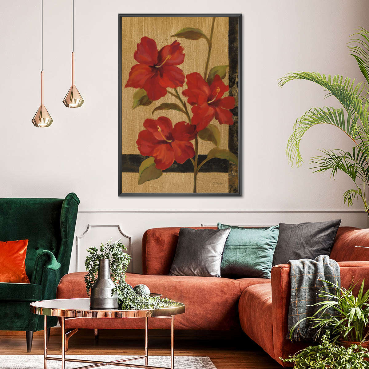 Hibiscus Branch II Wall Art - Image 5