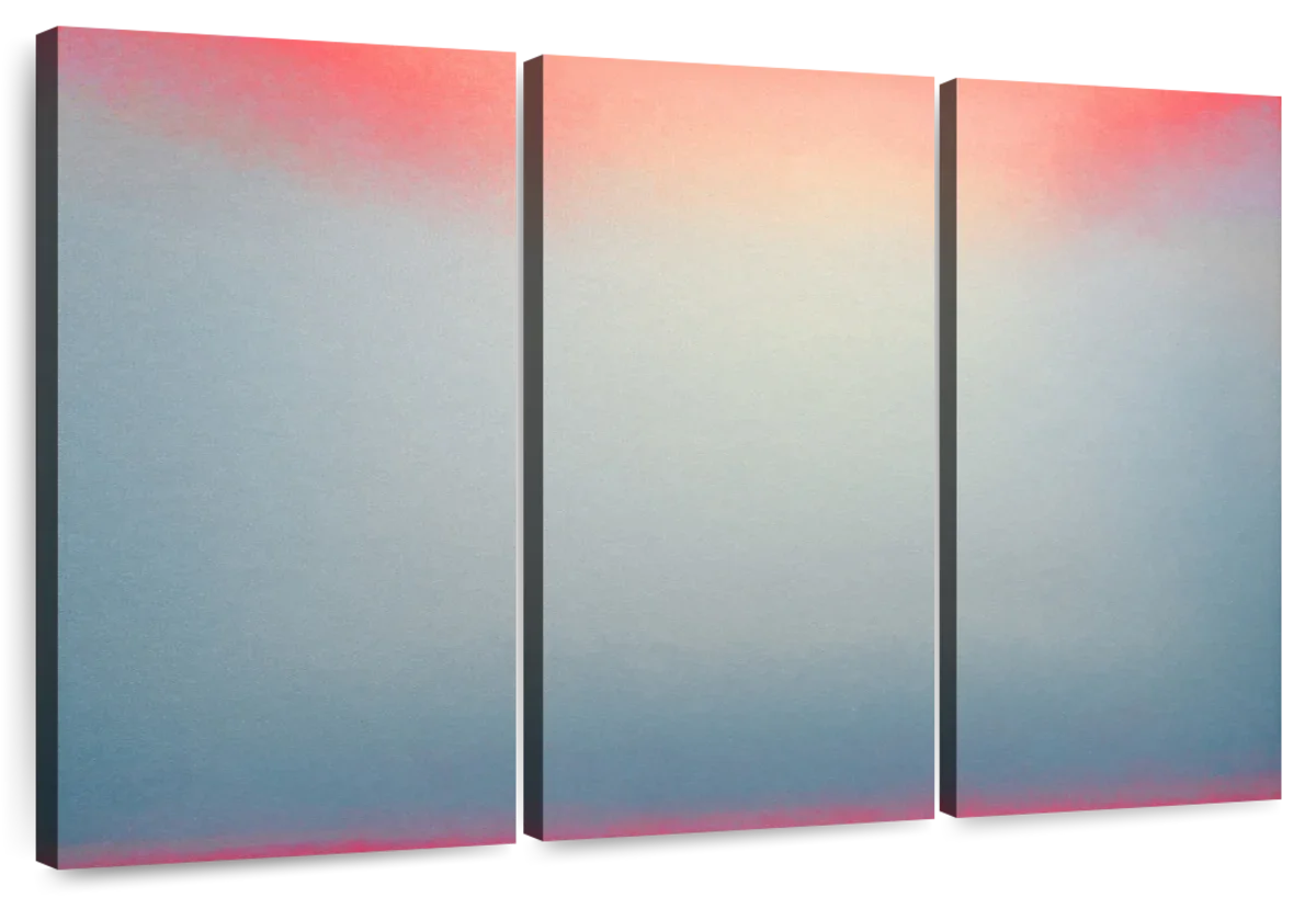 Horizon Glow Abstract Wall Art - Image 10