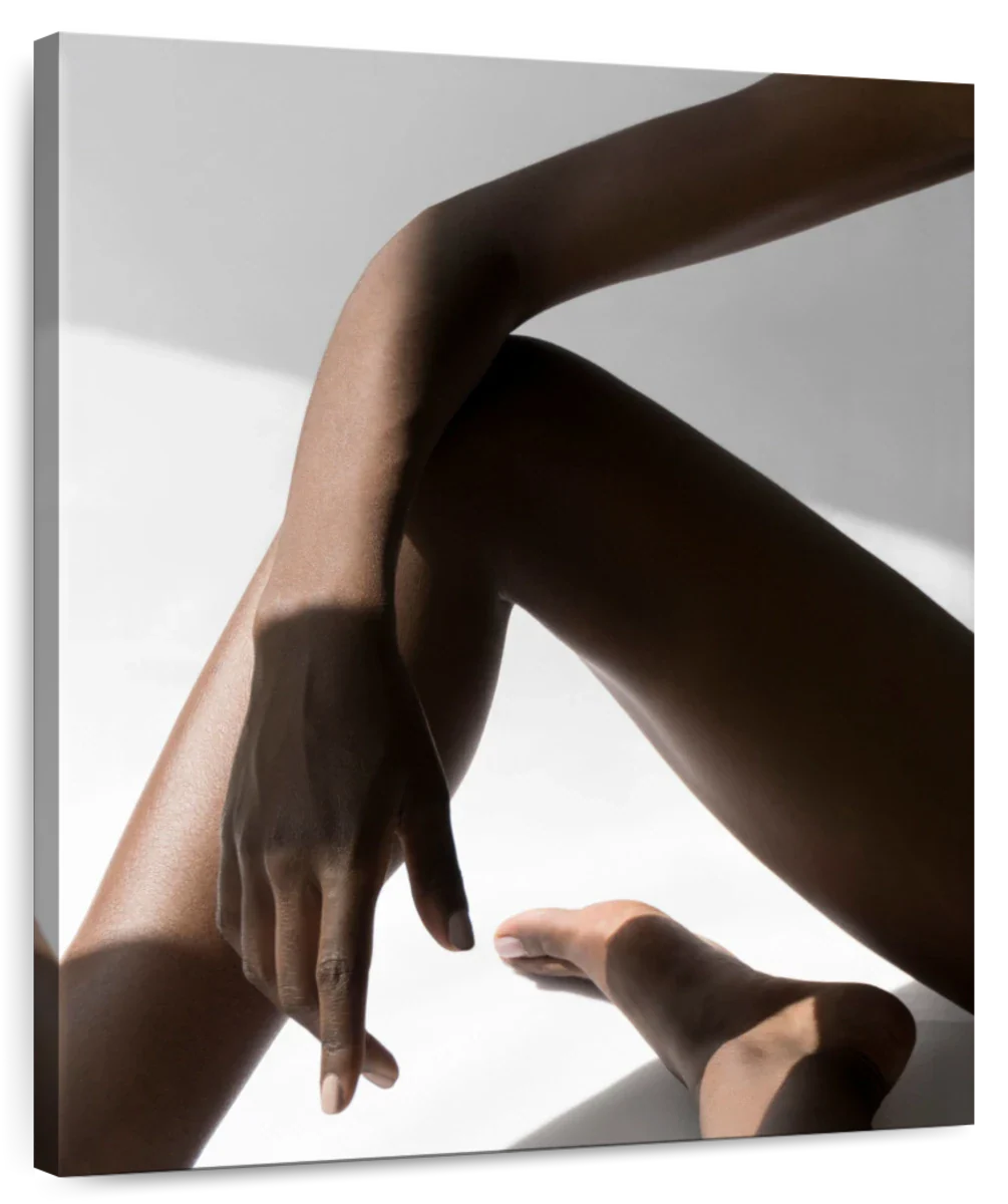 Human Form In Shadow Wall Art