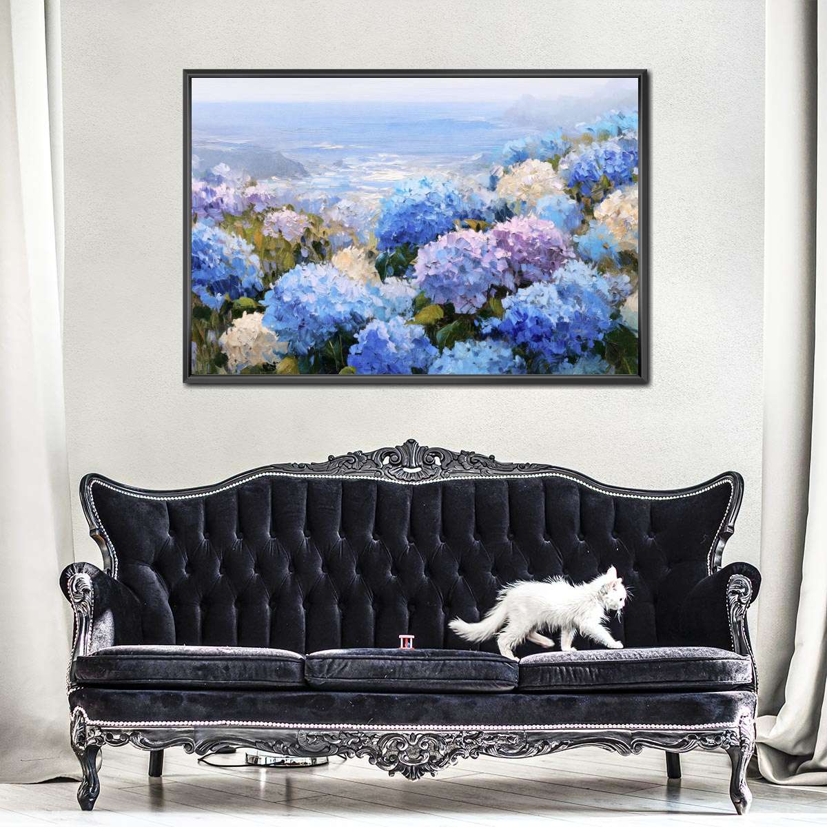 Hydrangea Coast Wall Art - Image 11