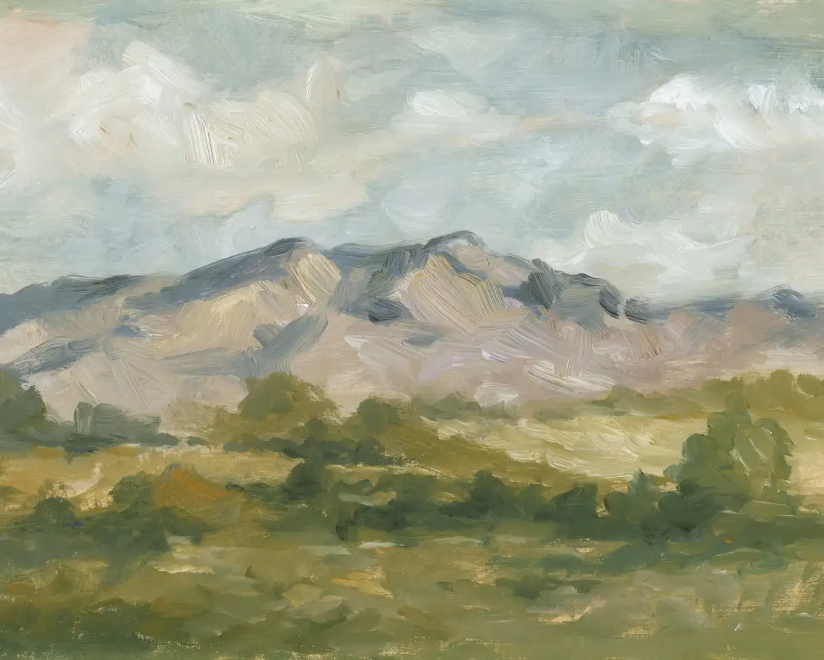 Impasto Landscape I Wall Art - Image 9