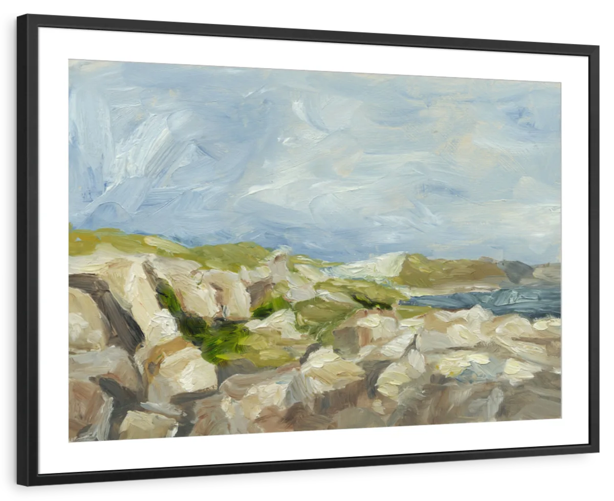 Impasto Mountainside IV Wall Art - Image 7