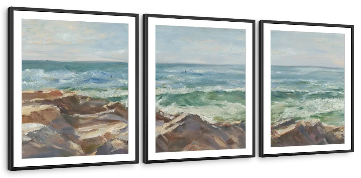Impasto Ocean View III Wall Art - Image 30