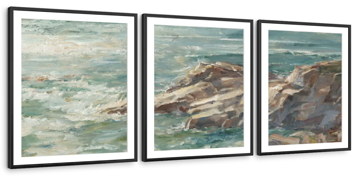 Impasto Ocean View IV Wall Art - Image 13