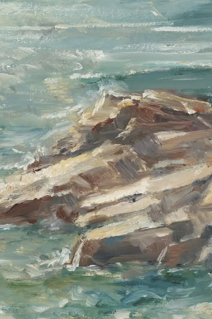 Impasto Ocean View IV Wall Art - Image 35