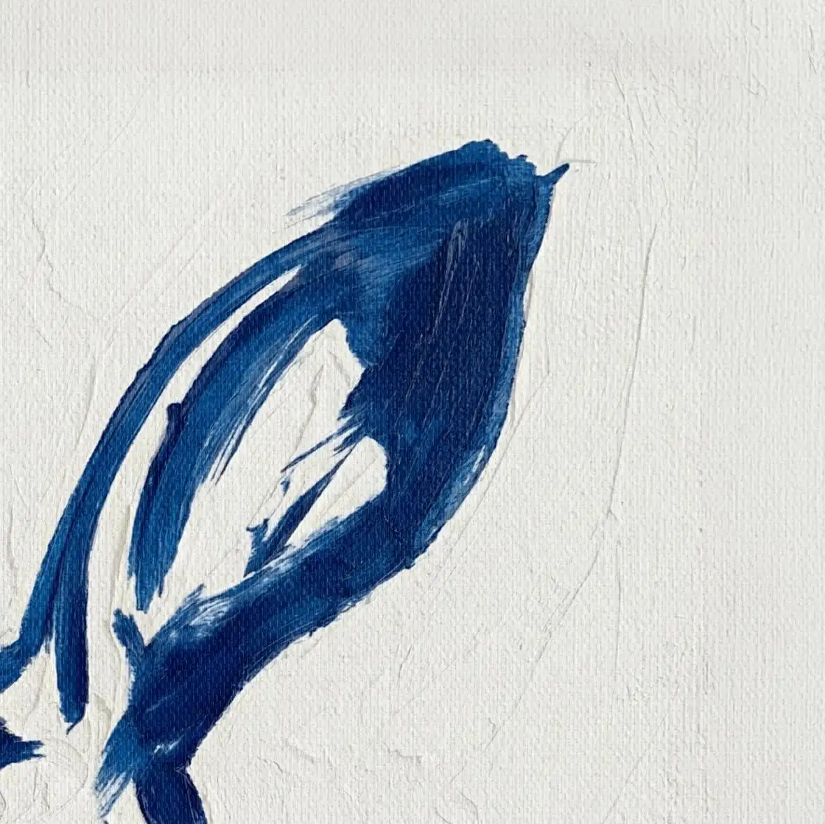 Indigo Rabbit Portrait Wall Art - Image 16
