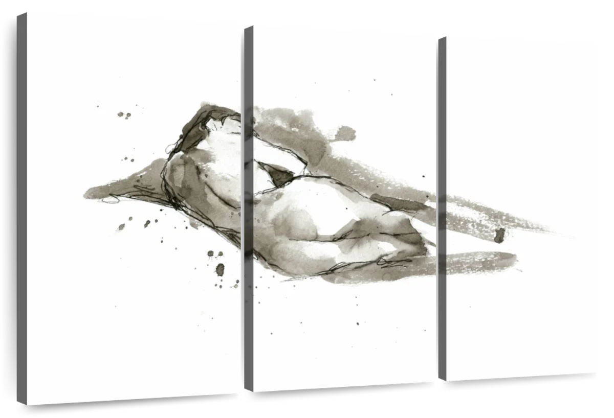 Ink Figure Study V Wall Art - Image 10