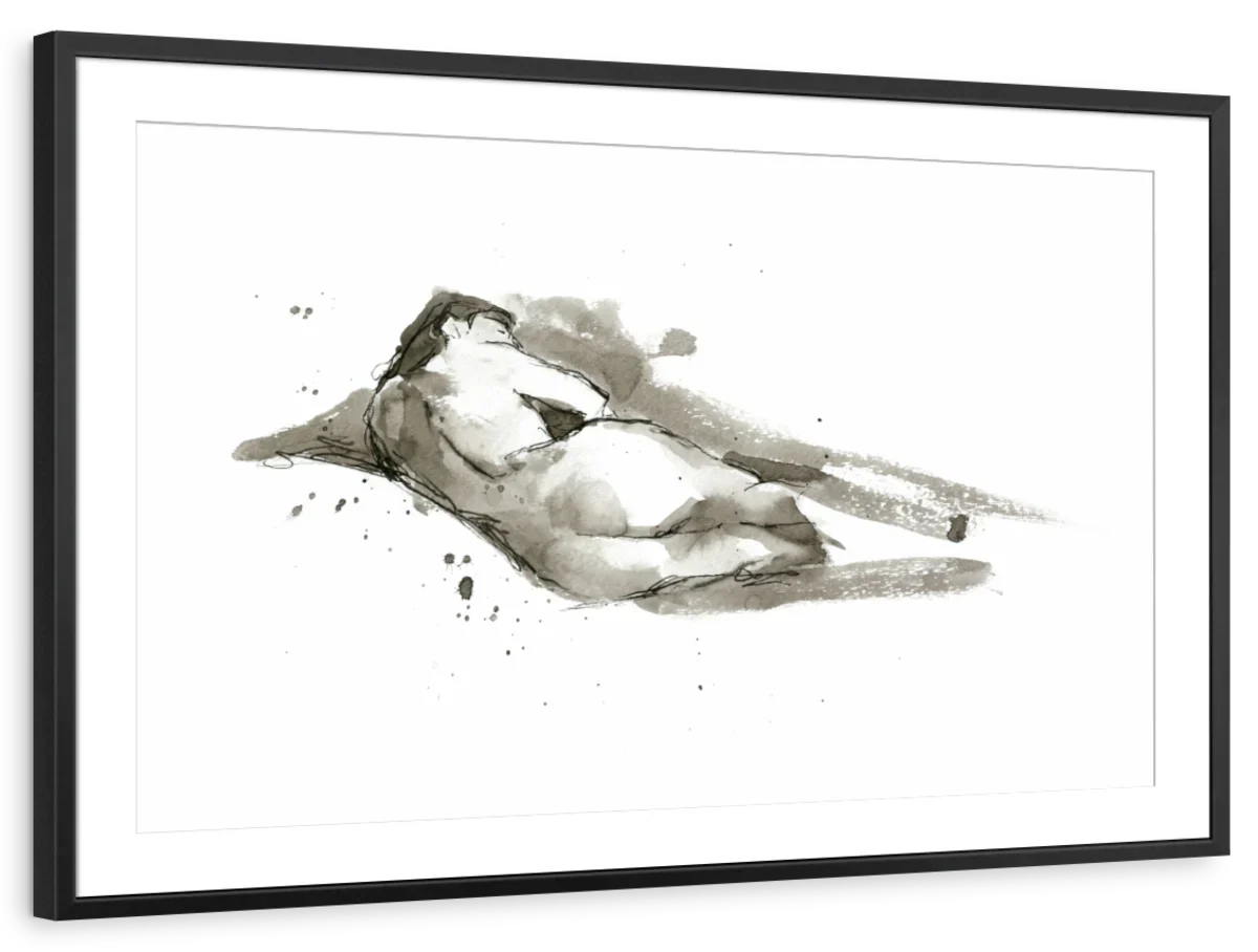 Ink Figure Study V Wall Art - Image 14