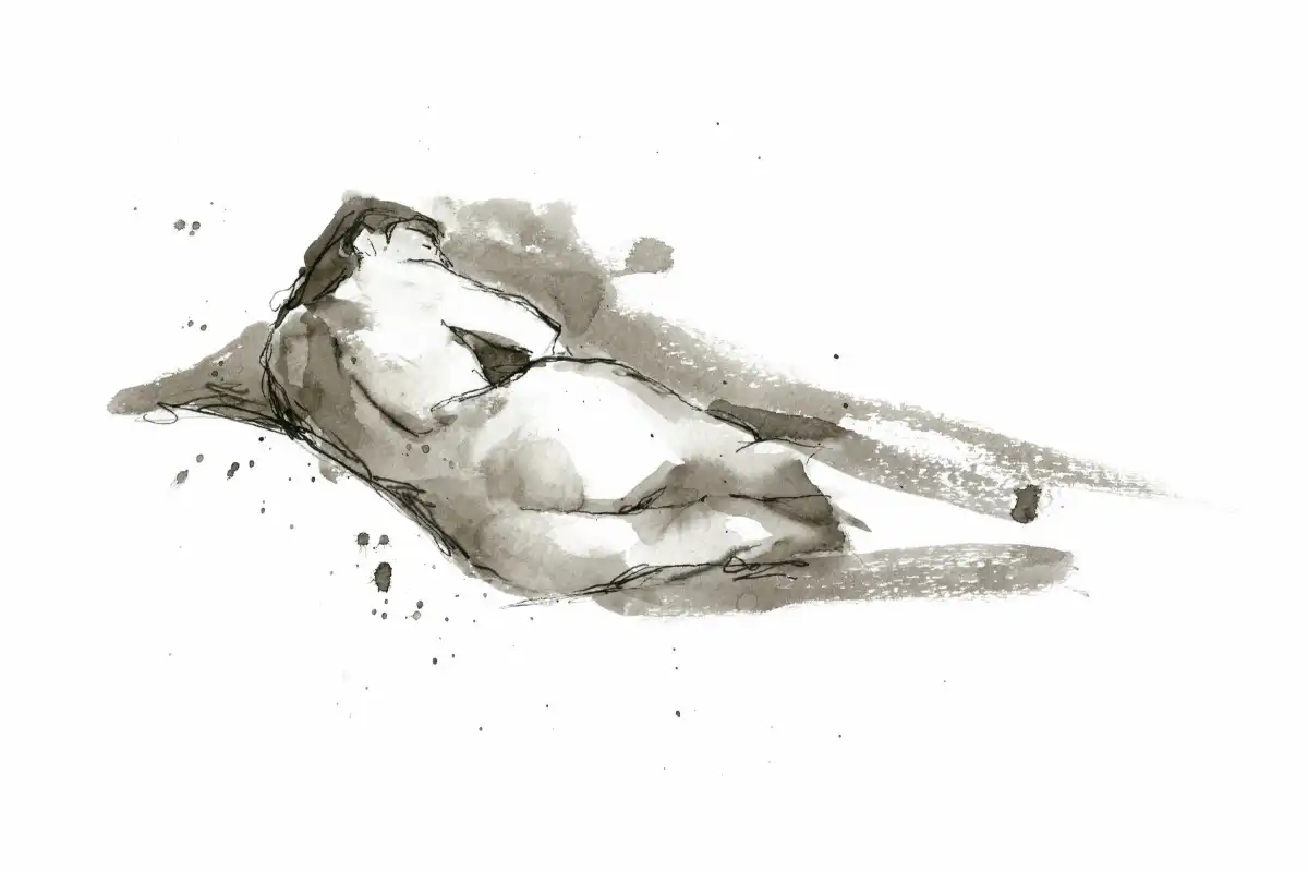 Ink Figure Study V Wall Art - Image 16