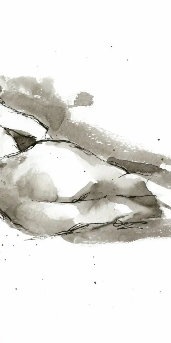 Ink Figure Study V Wall Art - Image 19
