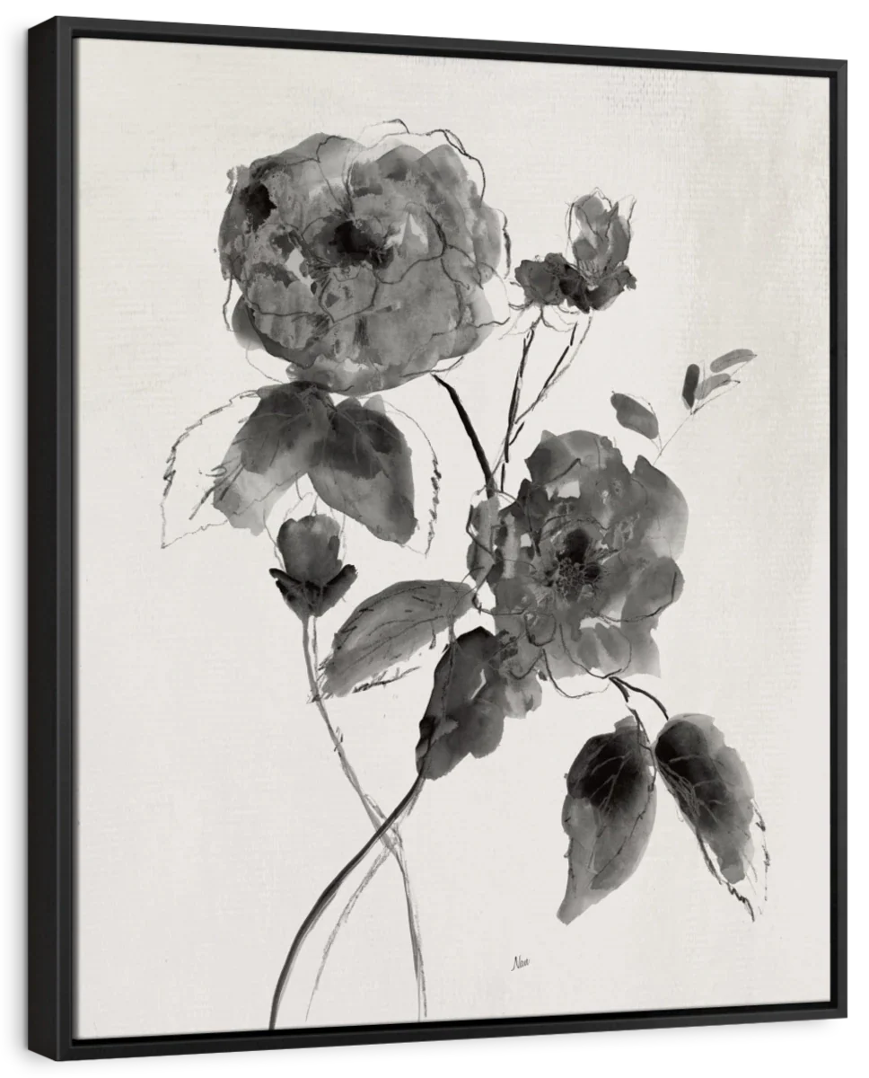 Inky Ebony III Wall Art - Image 6