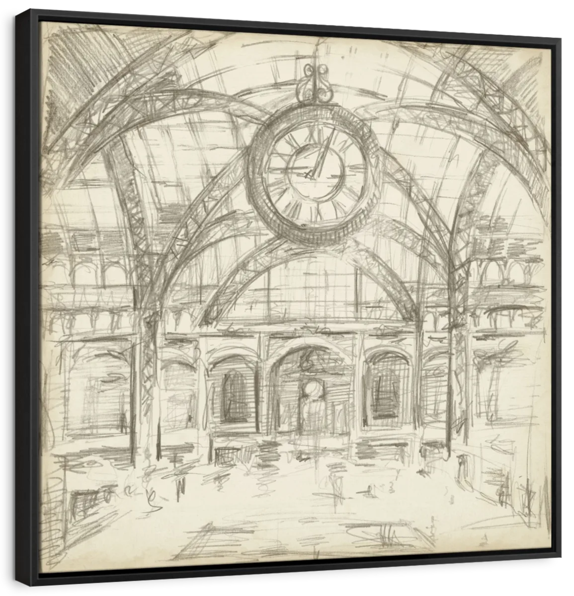 Interior Architectural Study I Wall Art - Image 10