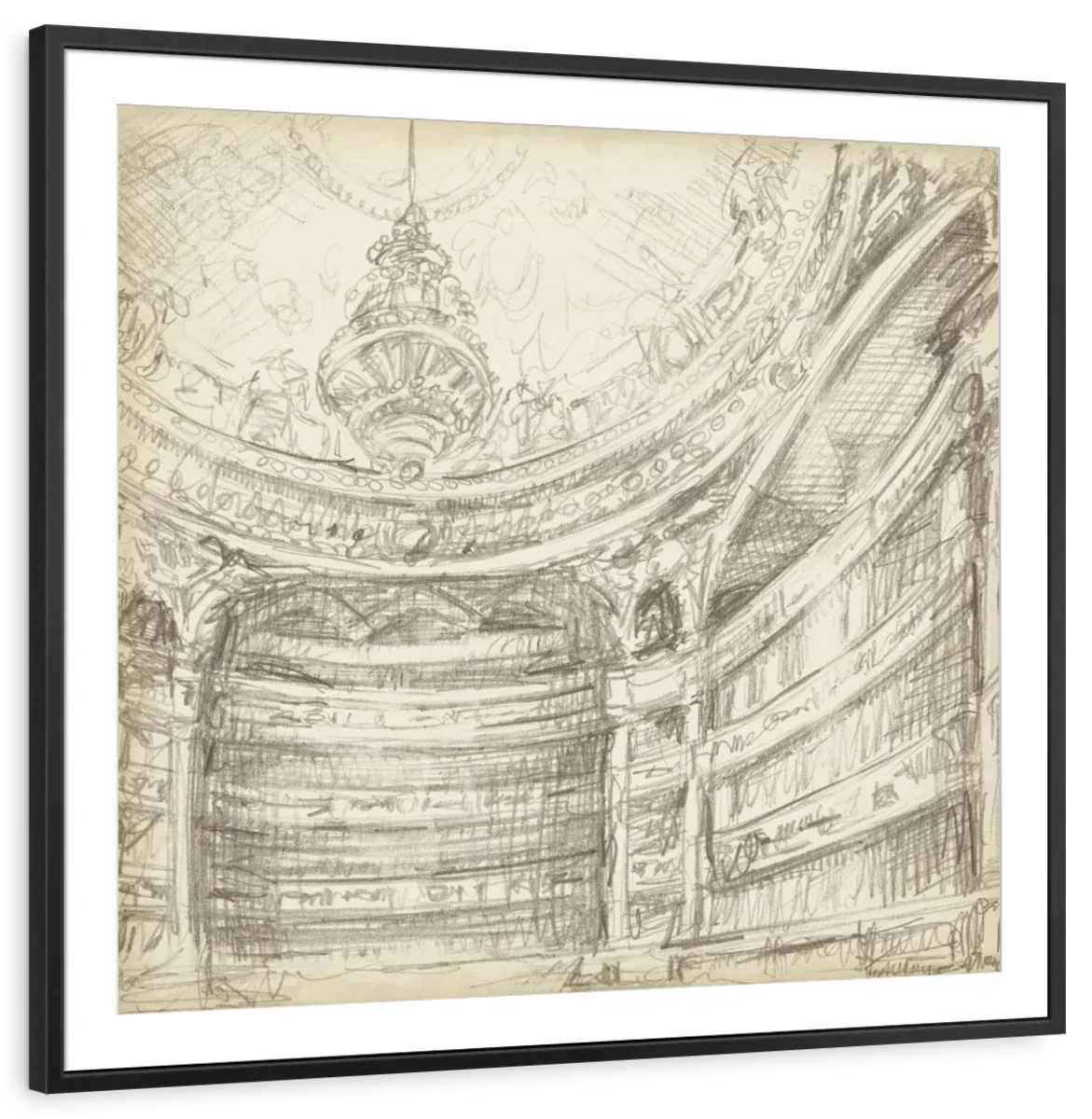 Interior Architectural Study II Wall Art - Image 10