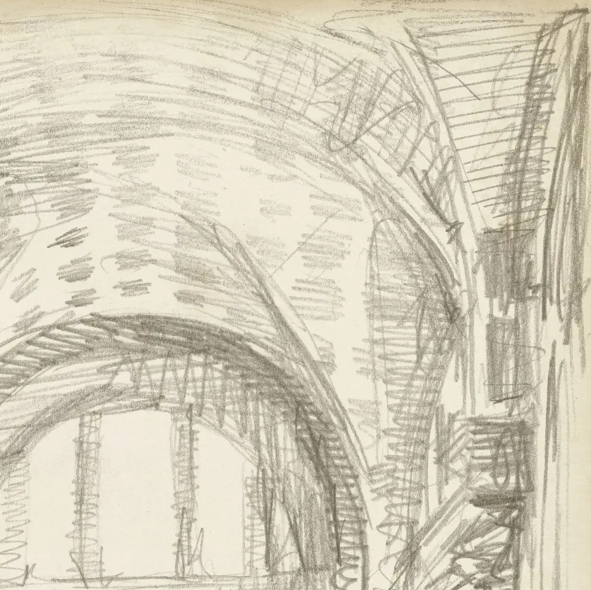Interior Architectural Study IV Wall Art - Image 20