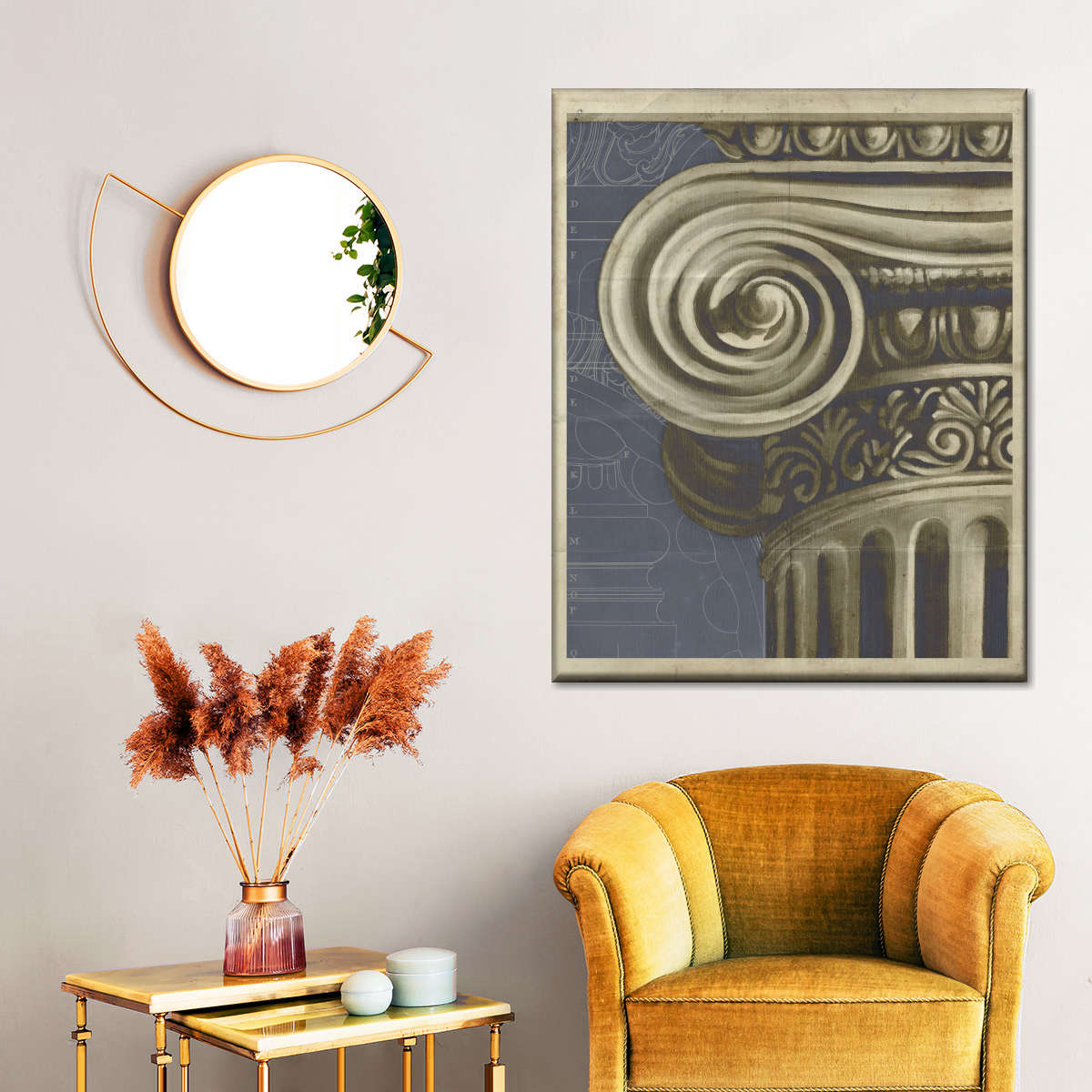 Ionic Architecture II Wall Art - Image 10
