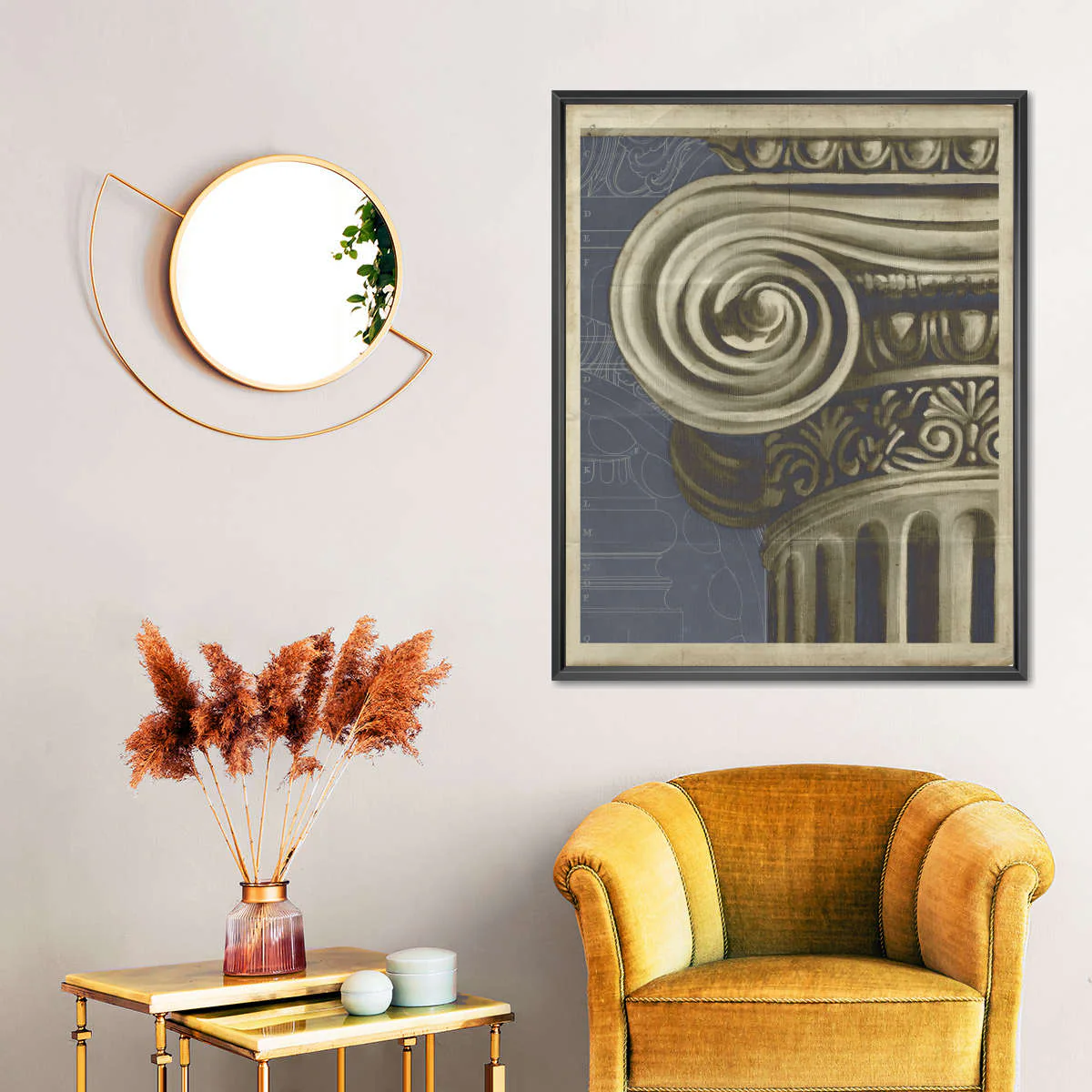 Ionic Architecture II Wall Art - Image 11