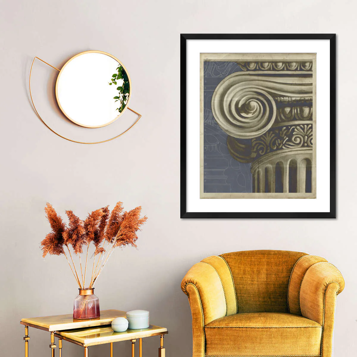 Ionic Architecture II Wall Art - Image 6