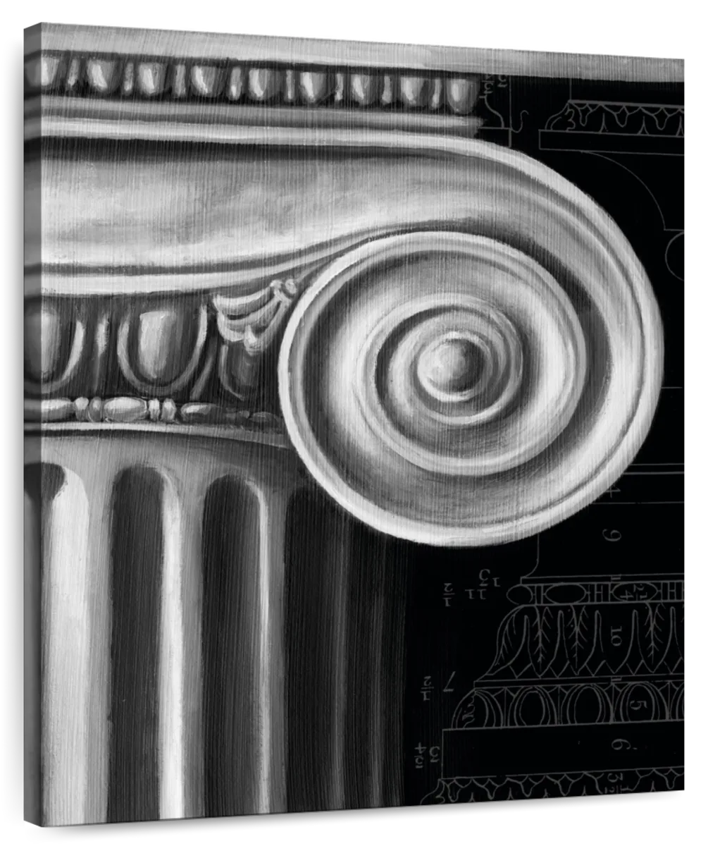 Ionic Capital Detail I Wall Art