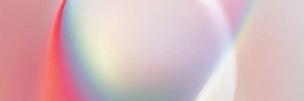 Iridescent Pastel Gradient Abstract Wall Art - Image 15