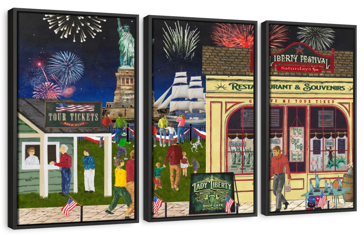 Lady Liberty Festival Wall Art - Image 11