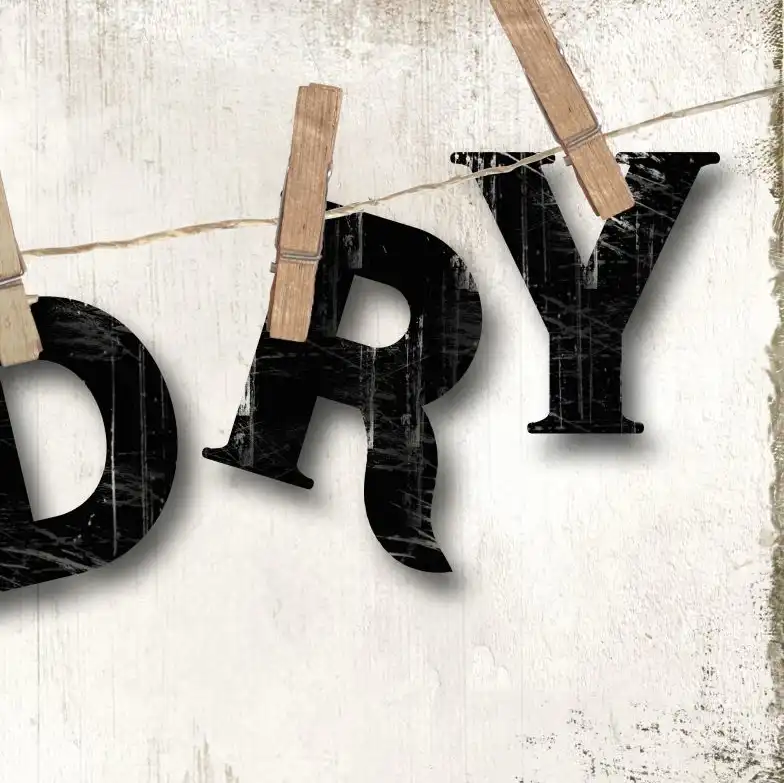 Laundry Sign Wall Art - Image 18
