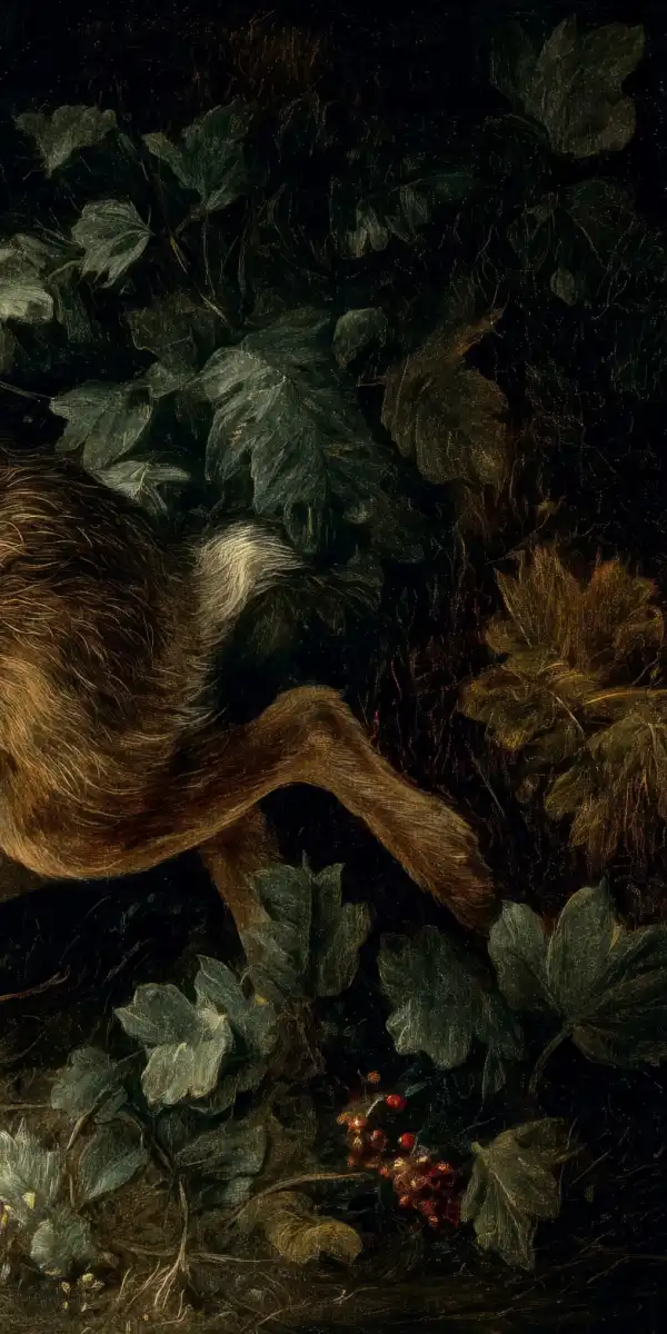 Leaping Hare in the Forest Wall Art - Image 20