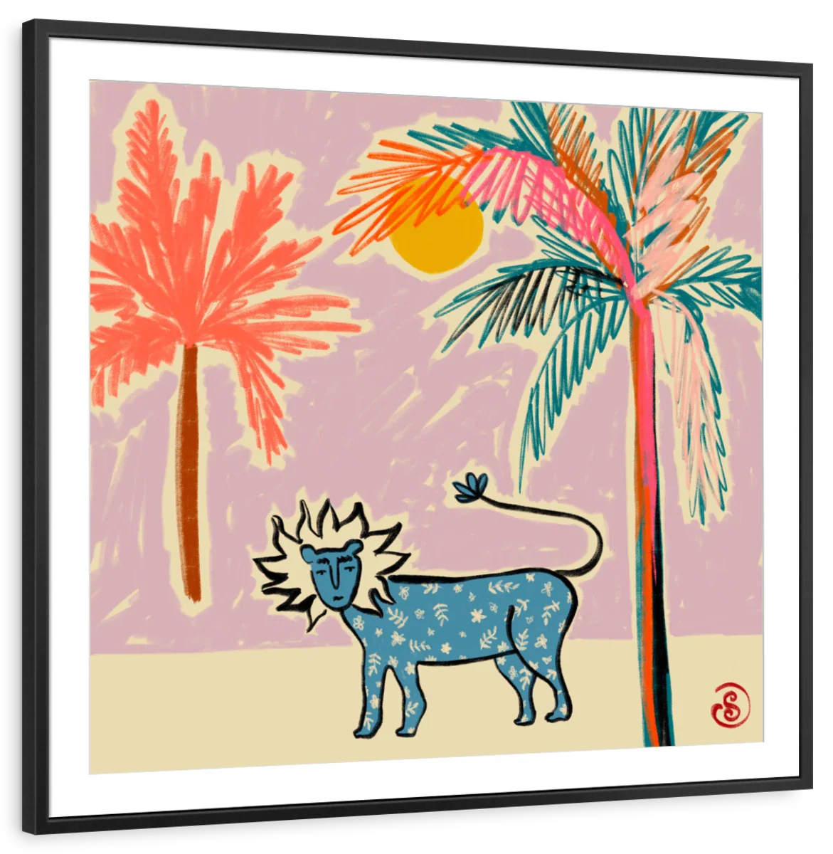 Leo Zodiac Wall Art - Image 7