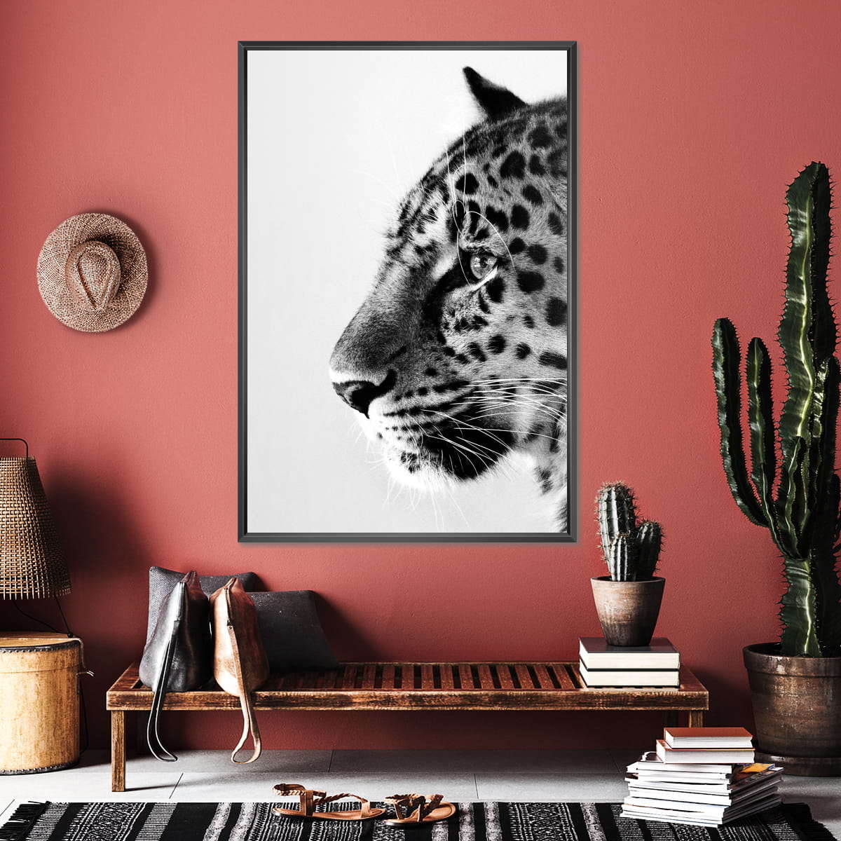 Leopard In Silence Wall Art - Image 4