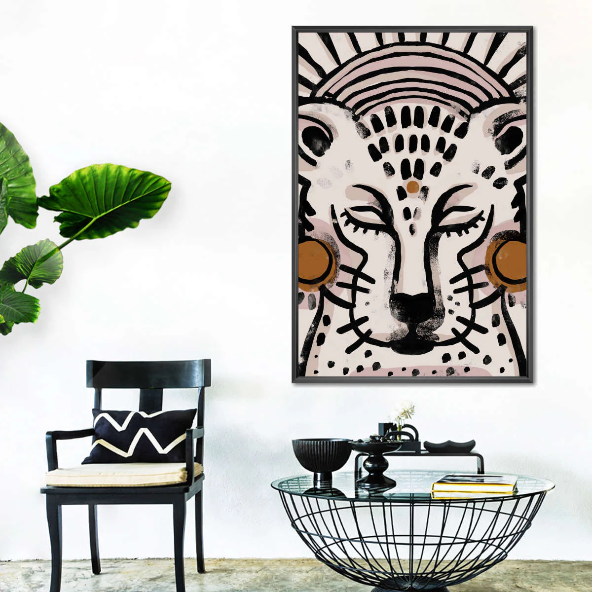 Leopard's Tranquility Wall Art - Image 11