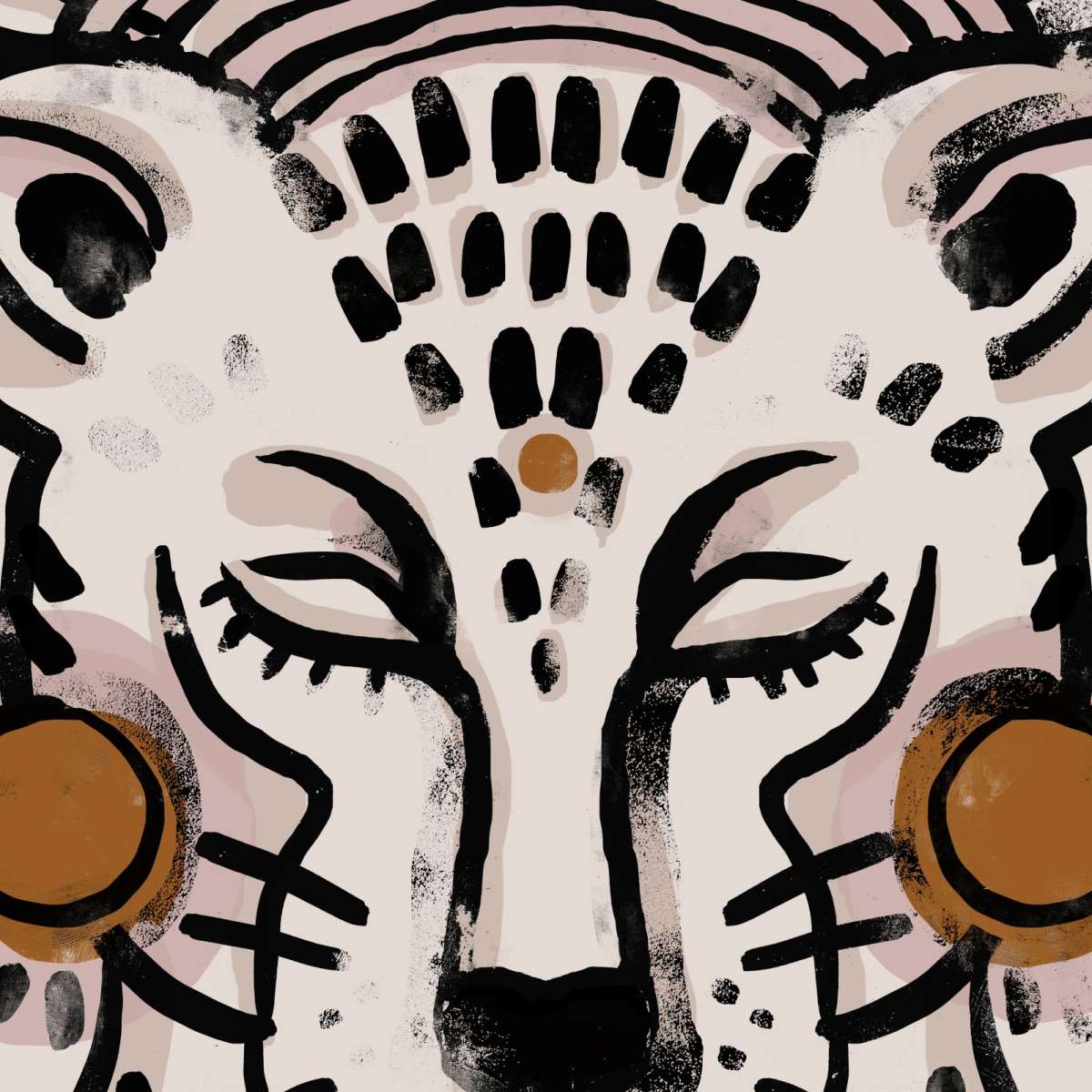 Leopard's Tranquility Wall Art - Image 2