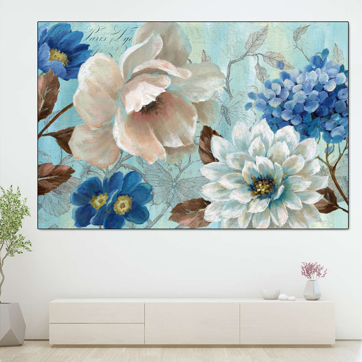 Light Blue Story I Wall Art - Image 7