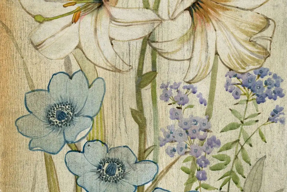 Lily Chinoiserie Wall Art - Image 13