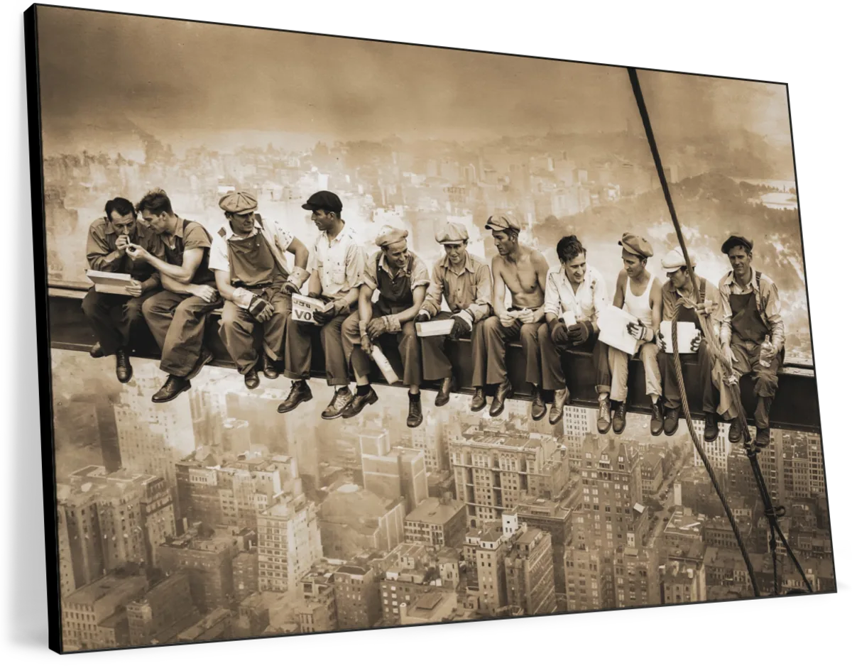 Lunch Atop A Skyscraper V Wall Art - Image 8