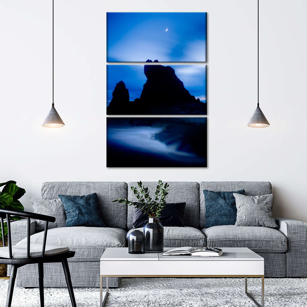 Lunda En Ruby Beach Color Wall Art - Image 2