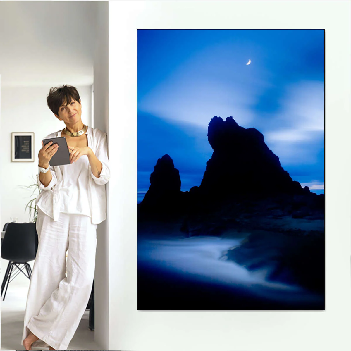 Lunda En Ruby Beach Color Wall Art - Image 4