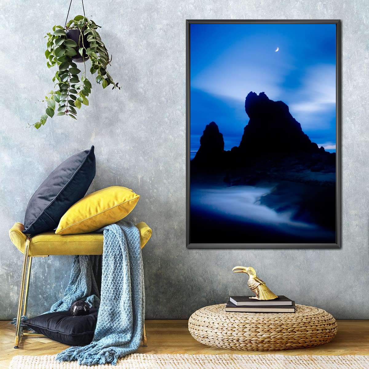 Lunda En Ruby Beach Color Wall Art - Image 5