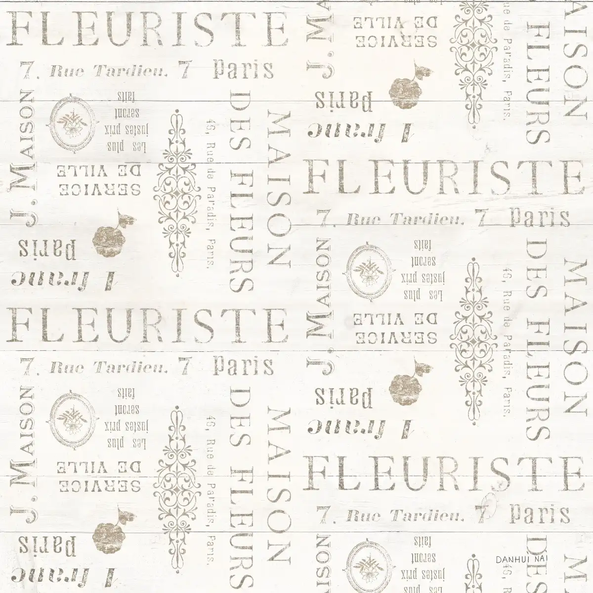 Maison Des Fleurs Pattern V Wall Art - Image 12