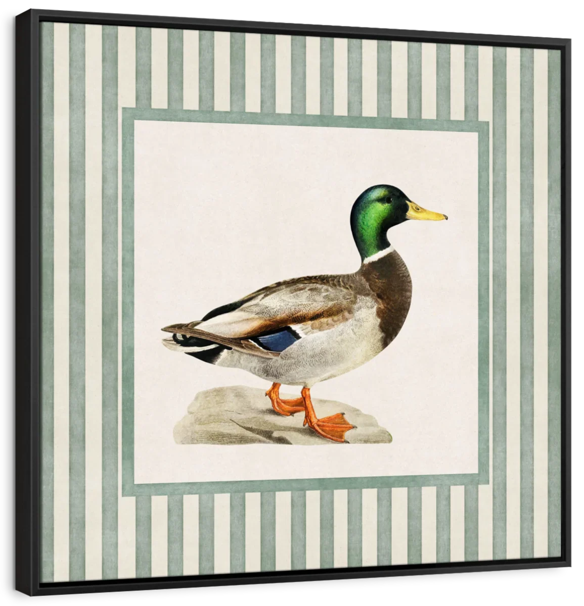 Mallard Bird Reinterpreted Wall Art - Image 9