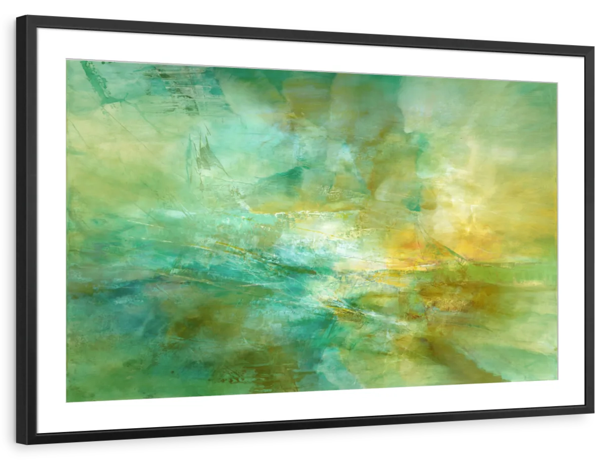 Melody In Lime And Lemon Wall Art - Image 34